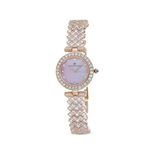 クリスチャンバンサント レディース ウオッチ 付属物 Romana 25粍 watch Pink