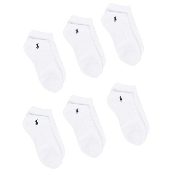 ラルフローレン メンズ 靴下 アンダーウェア Cushioned low-cut socks White|asty