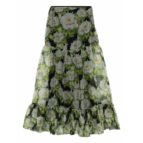 シンシアローレイ レディース スコート ボトムス Cornelia silk skirt Green