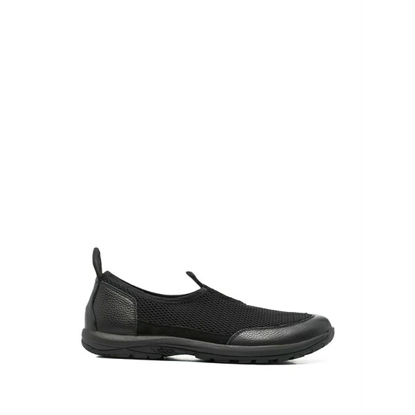ディエム メンズ スニーカー シューズ Logo-detail slip-ons Black