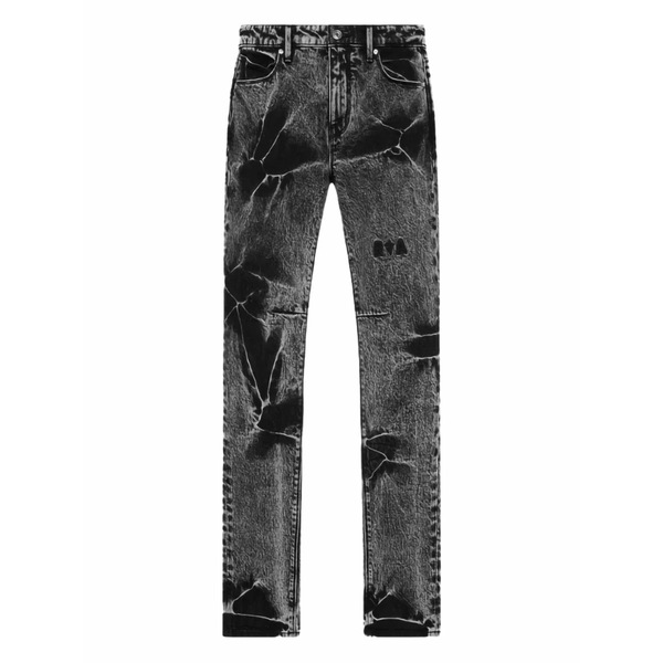 アールティーエー メンズ ジーンズズボン下 ボトムス Bryant i flower acid wash \"grey\"" jeans Black"
