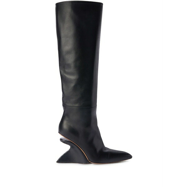 オフホワイト レディース ブーツ シューズ Jub boots Black|asty