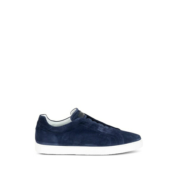 ニールバレット メンズ スニーカー シューズ Suede slip-on sneakers Blue