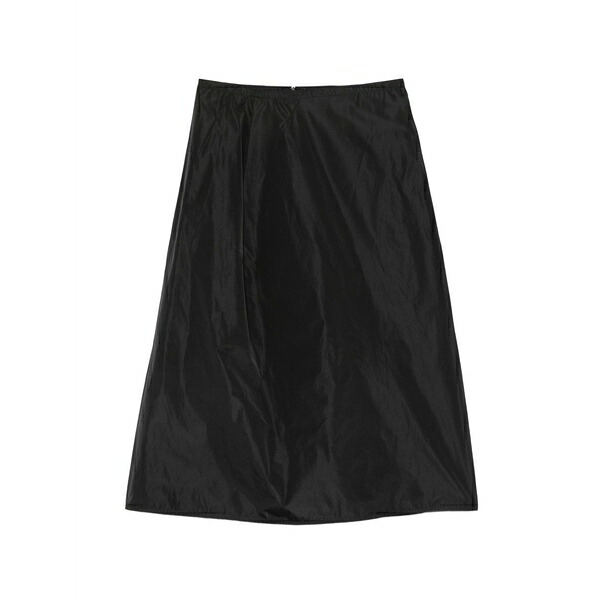 ソフィードール レディース スコート ボトムス Pleated a-line MIDI skirt Black