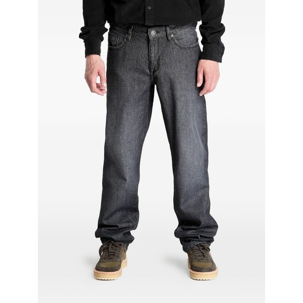 アーバン クラシックス メンズ ジーンズズボン下 ボトムス Acid-wash jeans Grey