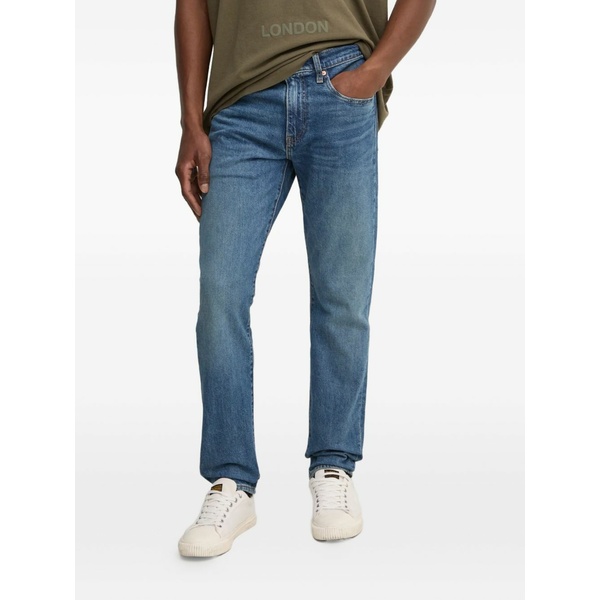 リーヴァイズジーンズ メンズ ジーンズズボン下 ボトムス 502 logo-patch jeans Blue