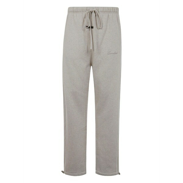 エフオージーエッセンシャルズ メンズ 心地よいズボン下 ボトムス Elasticated-waistband trousers Grey