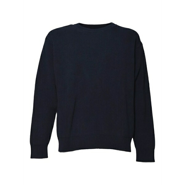 ジル・サンダー メンズ 編み物\u0026プルオーバー アウター Wool jumper  Blue