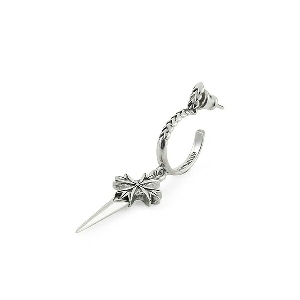 エマニュエレ ビコッキ メンズ ピアス・イヤリング 付属物 Pugnale earring Silver
