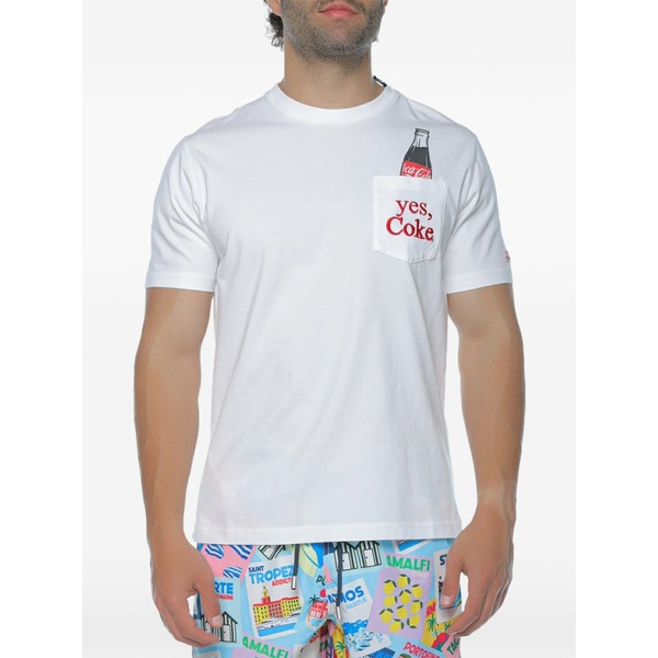 エムシーツーセイントバース メンズ ティーシャツ トップス Austin t-shirt White