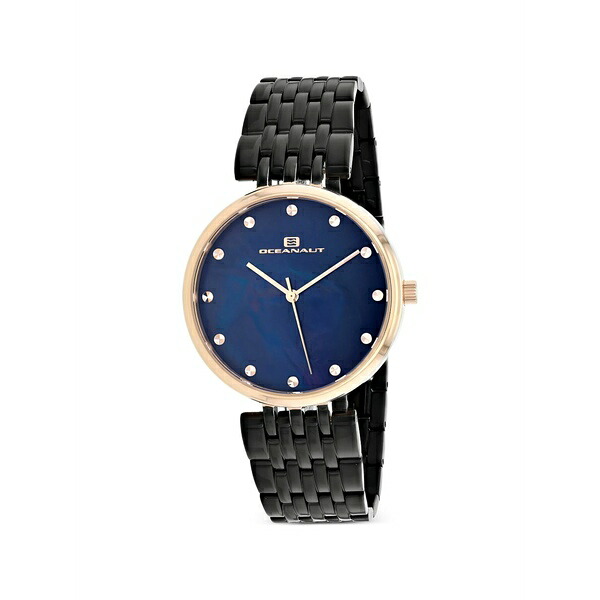 オーシャナット レディース ウオッチ 付属物 Aerglo 36粍 watch Black