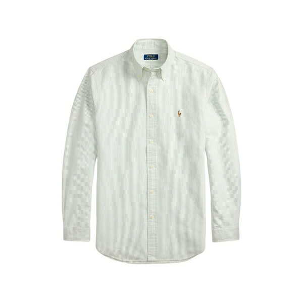 ラルフローレン メンズ シャツ トップス Striped oxford shirt White|asty