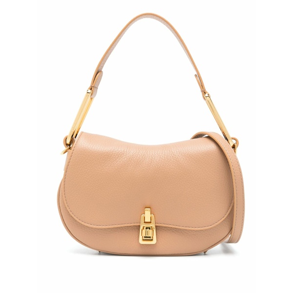 コチネレ レディース ショルダーバッグ 御徒面子 Mini soft magie cross body bag Brown