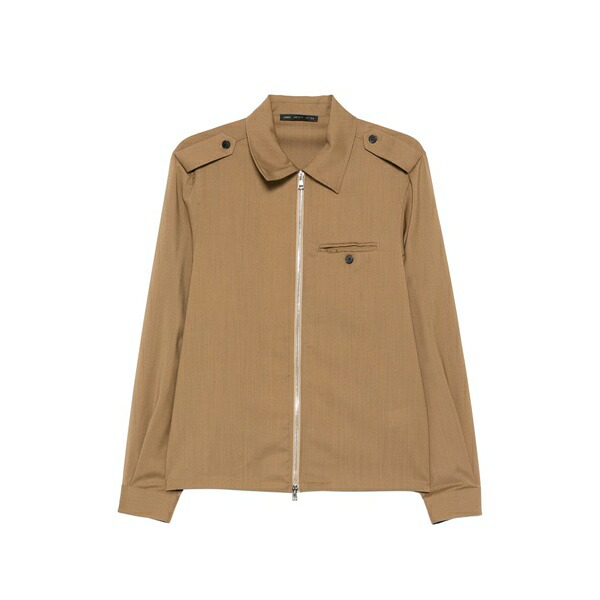 ロウブランド メンズ ジャケット&ブルゾン アウター Button zip jacket Neutrals|asty