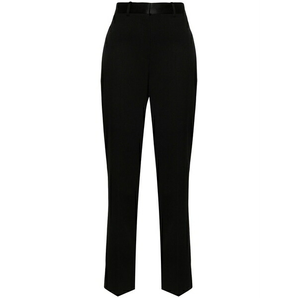 ヴィクトリア ベッカム レディース 心地好いズボン下 ボトムス High-waist straight-leg trousers Black