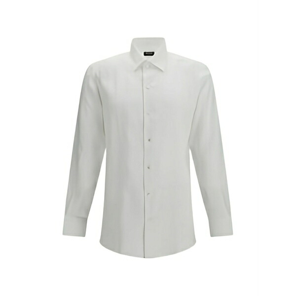 ゼニア メンズ プルオーバー トップス Long-sleeve shirt White