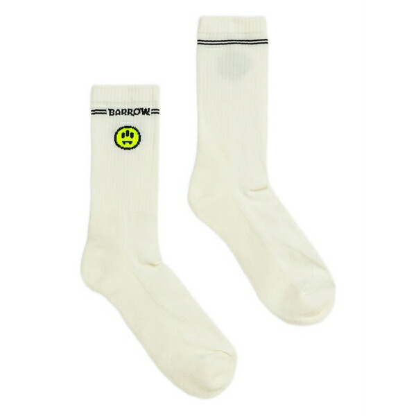 バロウ メンズ ソックス アンダー御召しもの Logo-graphic socks (pack of three) Black