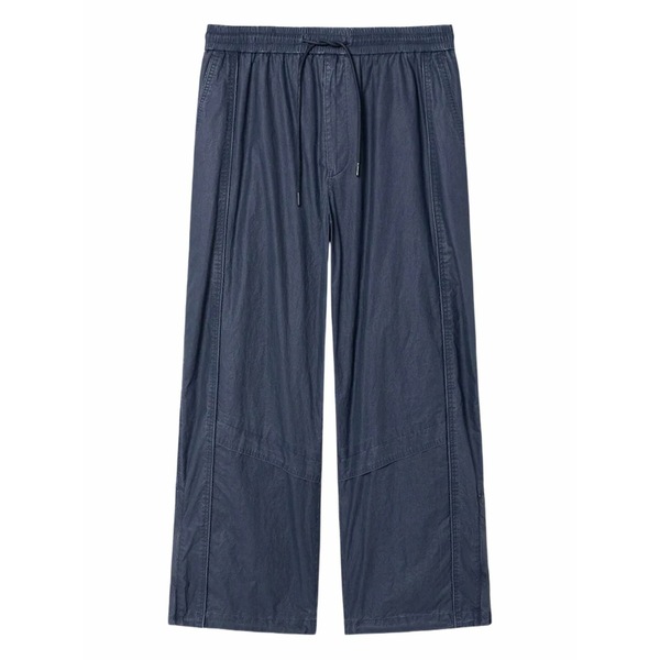 ジュン・ジー メンズ 心地よいズボン下 ボトムス Drawstring trousers Blue