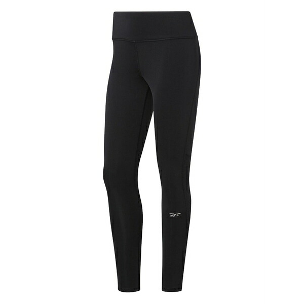 リーボック レディース レギンス ボトムス Logo-detail leggings Black