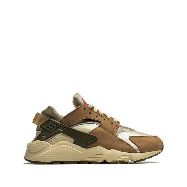 ナイキ メンズ スニーカー シューズ X st&pound;ssy air huarache "desert oak" sneakers Green｜asty