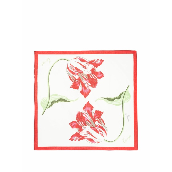 ケンゾー メンズ えり巻き・袈裟・えり巻き 付属物 Floral-print scarf White