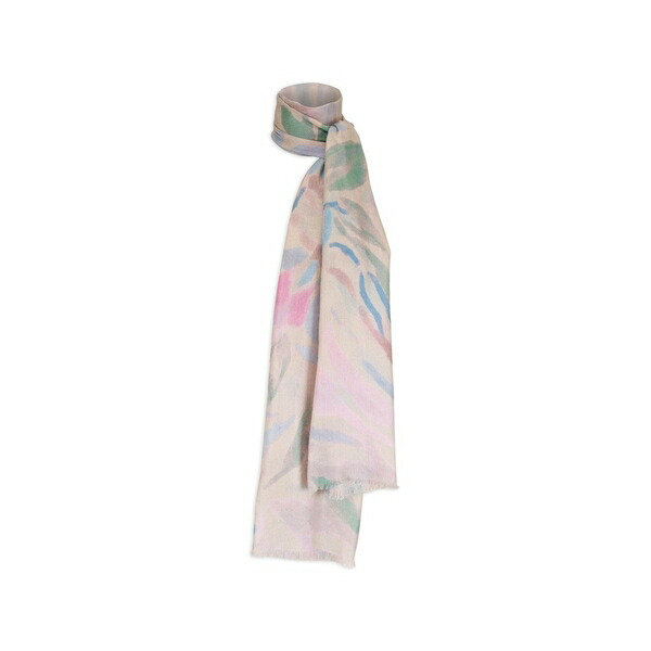 キン天使の都市カシミヤ レディース 消音装置・袈裟・えり巻き 添え物 Printed fringed scarf Neutrals