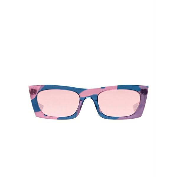 レトロスーパーフューチャー メンズ サングラス・アイウェア 付属物 Drew mama fred rectangle sunglasses Blue