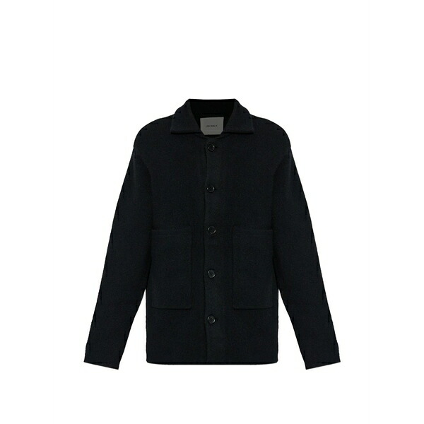 リサ・ヤン メンズ ジレー アウター Button-fastening cardigan Black