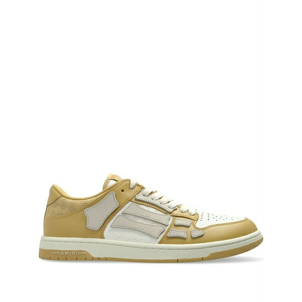 アミリ メンズ スニーカー シューズ Ma quad skel sneakers Yellow