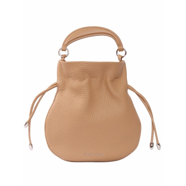 オルチアーニ レディース トートバッグ 御徒面子 Drawstring-detail tote bag Neutrals