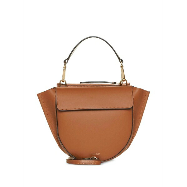 ワンドラー レディース ショルダーバッグ 御徒面子 Flap shoulder bag Brown