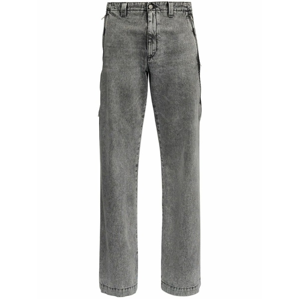 マルタンマルジェラ メンズ ジーンズズボン下 ボトムス Mid-rise straight-leg jeans Grey