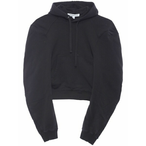 ジョーダンルカ メンズ パーカー・スウェットシャツ アウター Bulldog cotton hoodie Black