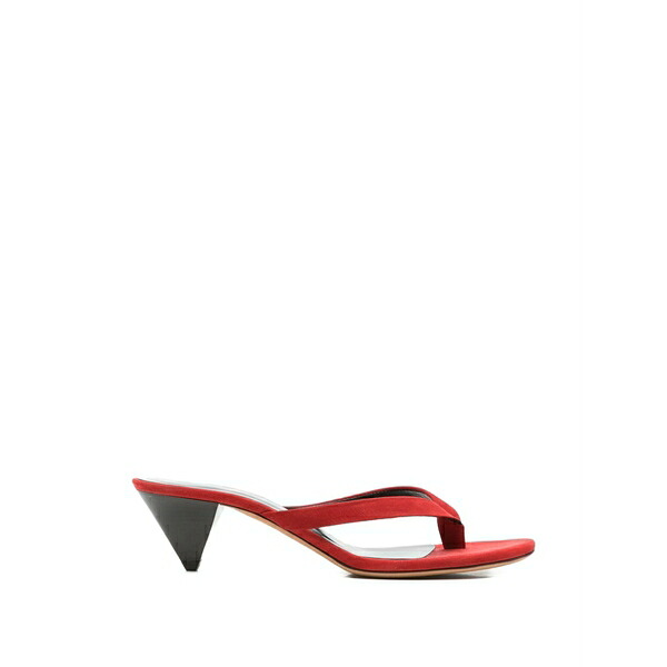 ユダの手紙 レディース サンダル シューズ Rooty leather sandals Red