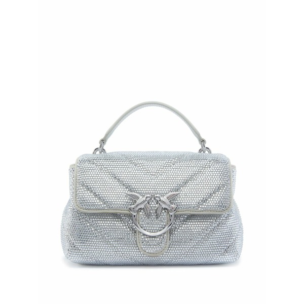 ピンコ レディース ショルダーバッグ 御徒面子 Mini love lady shoulder bag Silver