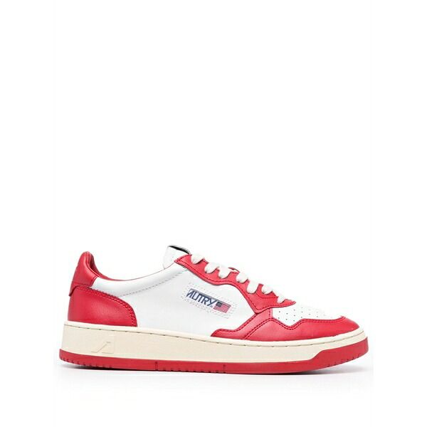 オートリー メンズ スニーカー シューズ Perforated sneakers White