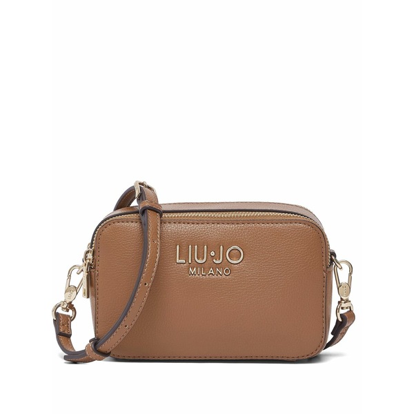 リュージョー レディース ショルダーバッグ 御徒面子 Small zipped cross body bag Neutrals