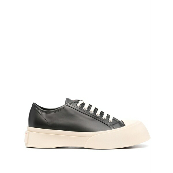 マルニ メンズ スニーカー シューズ Pablo leather sneakers Black
