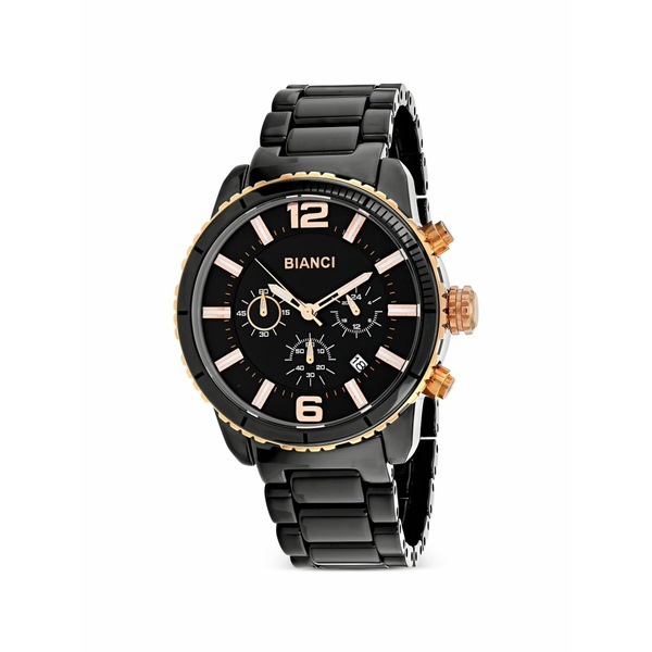 ロベルト ビアンキ メンズ ウオッチ 付属物 Amadeo 44粍 watch Black