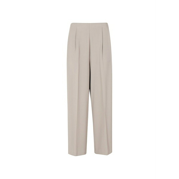 メイメイジェイ レディース 心地好いズボン下 ボトムス Pleated elasticated-waist trousers Grey