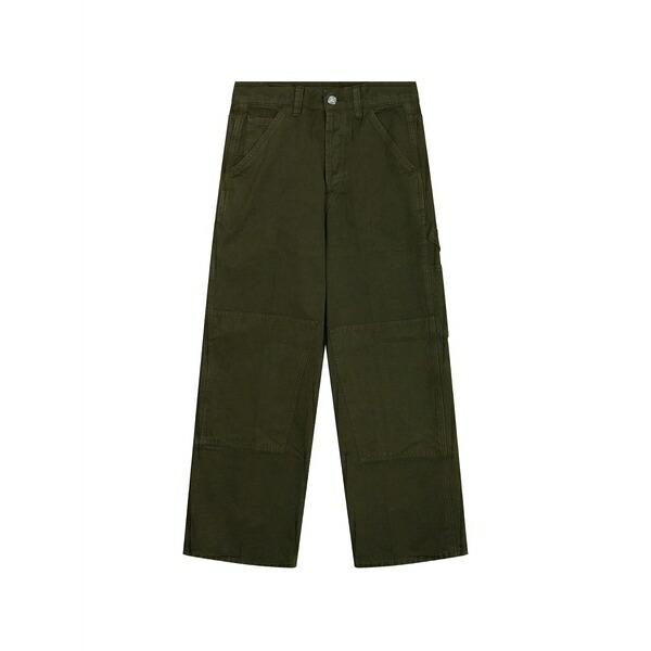 ナイン イン ザ モーニング メンズ カジュアルパンツ ボトムス Panelled cargo pants Green｜asty
