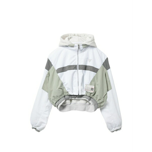 ミハラヤスヒロ レディース 上衣＆上衣 アウター Triple-layered zipped jacket White