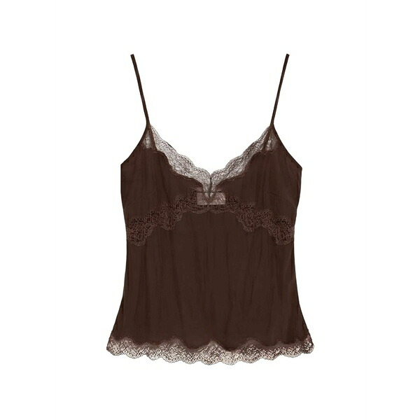 シックス青二才・アーリントン レディース ティーシャツ トップス Clio top Brown