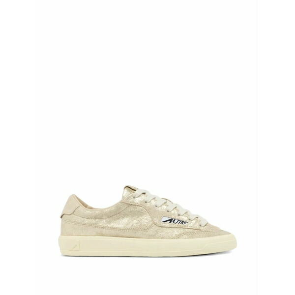 オートリー メンズ スニーカー シューズ Windscape metallic sneakers Gold