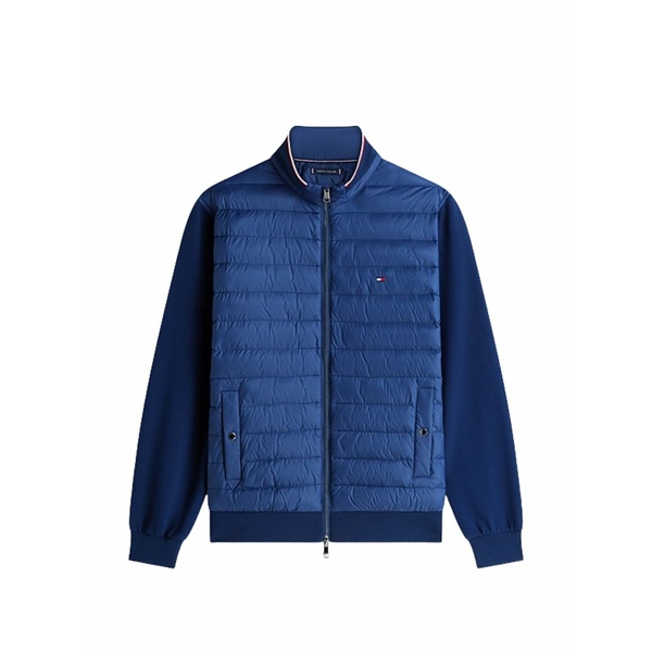 トミー ヒルフィガー メンズ 上衣＆上衣 アウター Zip quilted jacket Blue