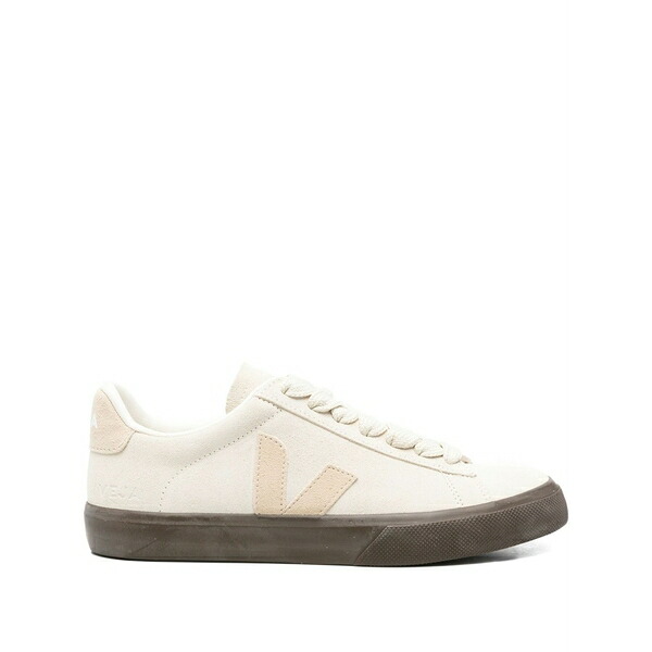 ヴェジャ メンズ スニーカー シューズ Campo bold suede sneakers Neutrals