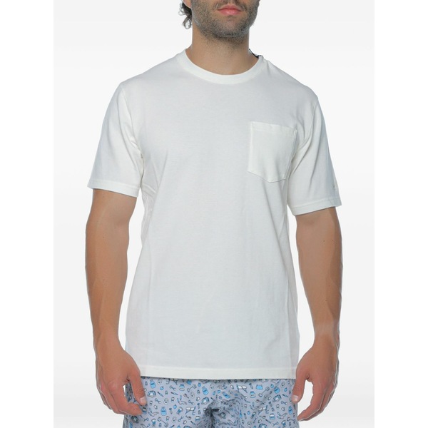 エムシーツーセイントバース メンズ プルオーバー トップス Bakewell patch-pocket t-shirt White