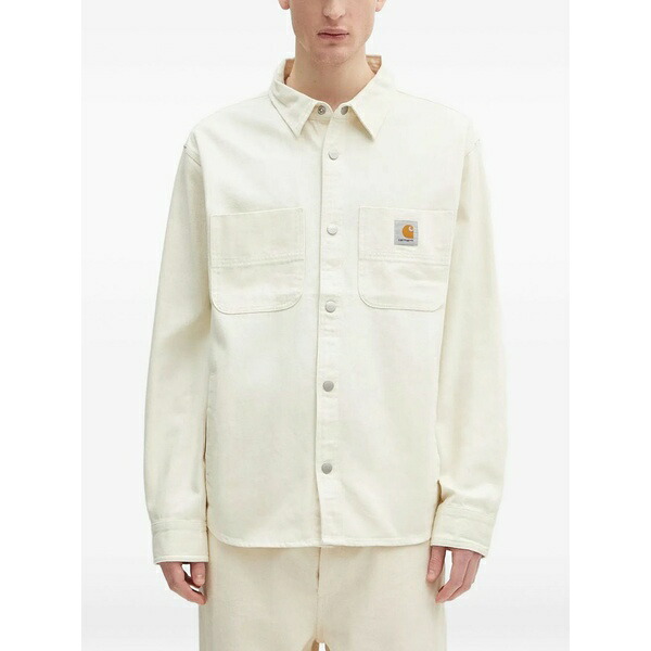 鉄道車両ハート型 メンズ 上衣＆上衣 アウター Clink patch-pocket overshirt Neutrals