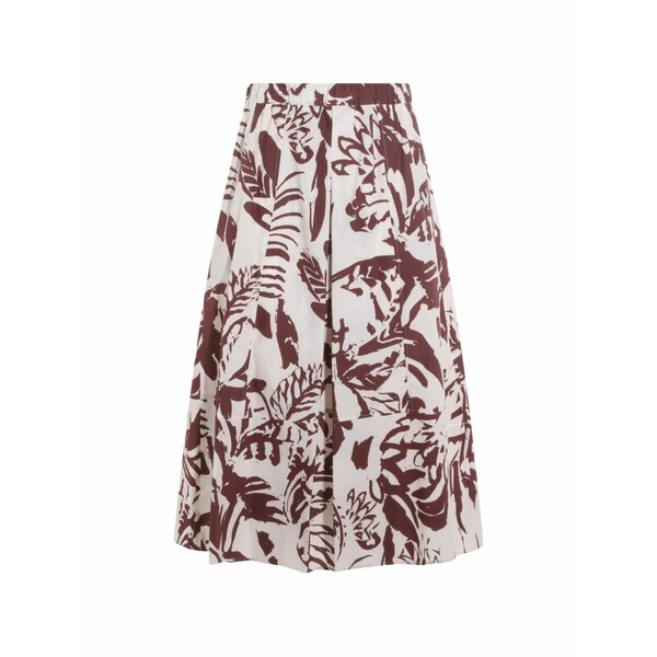 アントネリ レディース スコート ボトムス Floral-print skirt Brown