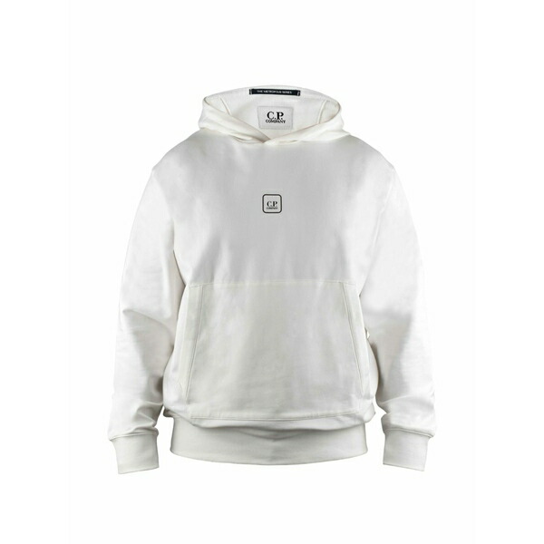 シーピーカンパニー メンズ パーカー・スウェットシャツ アウター Graphic-print hoodie White